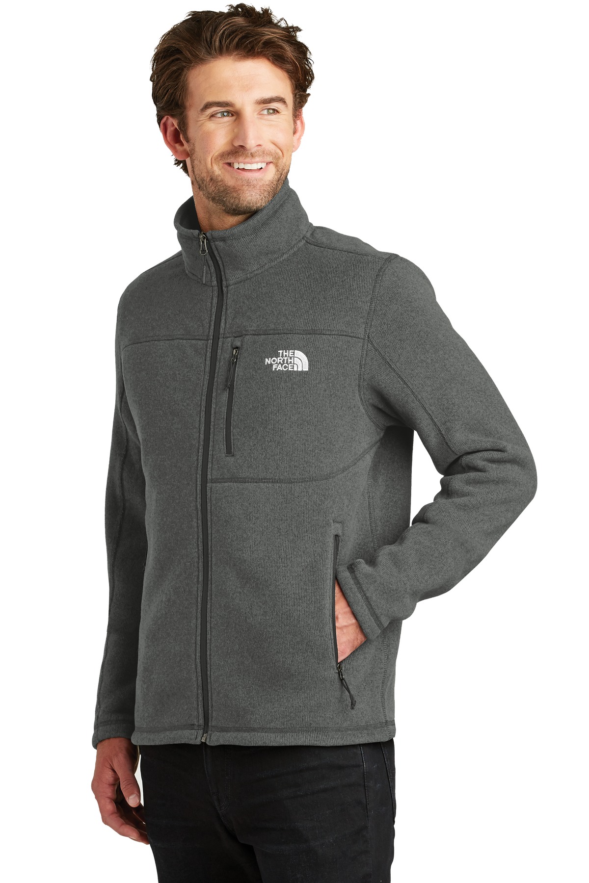 The North Face Sweater Fleece Jacket. NF0A3LH7 | Blank Apparel by ZOME